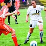 Women's soccer. Photo by Rob Grandy.
