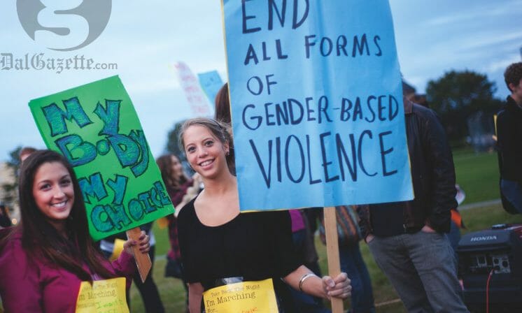 Women reclaim the streets of Halifax