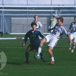 Men's soccer, Oct 15. Photo by Alice Hebb