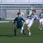 Men's Soccer. Photo by Alice Hebb