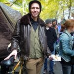 Wes Trexler helped organize the first attempt to take Central Park. Photo by Kat Pyne.