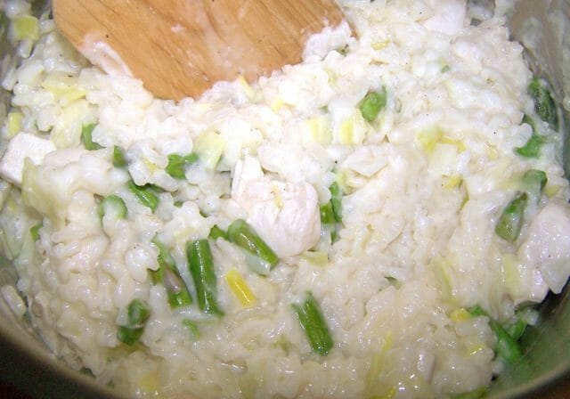 Chicken and Asparagus Risotto