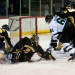 Men's hockey, Feb. 3. Photo by Martina Marien
