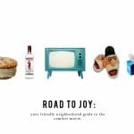 roadtojoy - comfort movies. Graphic by Zoe Doucette.