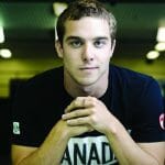 Dal now has an Olympian in its pool, David Sharpe. (Calum Agnew photo)