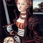 Painting of Judith mit dem Haupt des Holofernes by Lucas Cranach the Elder. (Image taken from Wikimedia Commons)