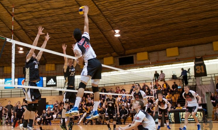 Men's volleyball title no longer Dal's to lose