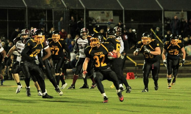 Tigers move closer to championship in memorable homecoming victory