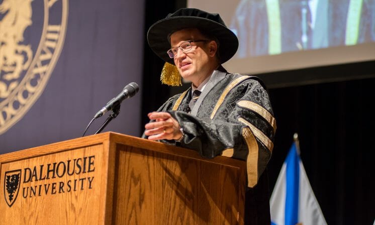 Dalhousie installs its 11th president