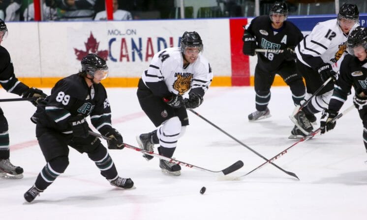 Rough opening weekend for men’s hockey