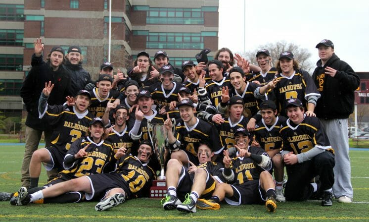 Dalhousie earns third consecutive lacrosse title