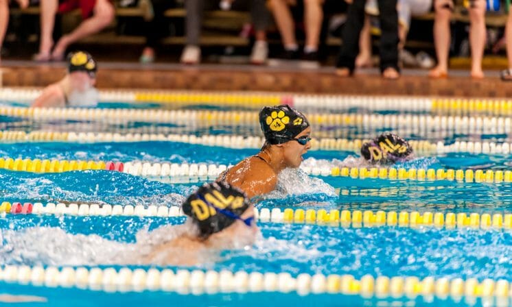 Strong finish to undefeated swim season