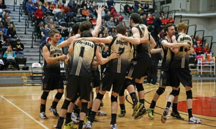 Championship redemption for men's volleyball