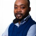 VP student life candidate Didier Okende. (Photo by Bryn Karcha, DSU)