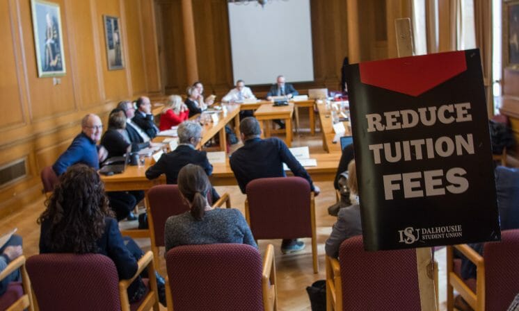 Students heat up Board of Governors meeting after being left out in the cold