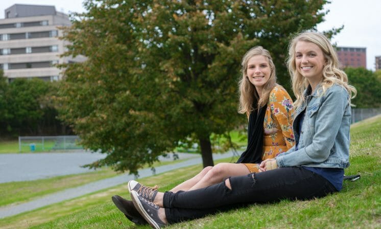 Jenna MacDonald and Melanie McKenna