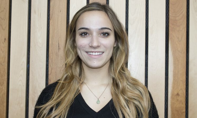 Sydney Smith stepped on the track and never looked back