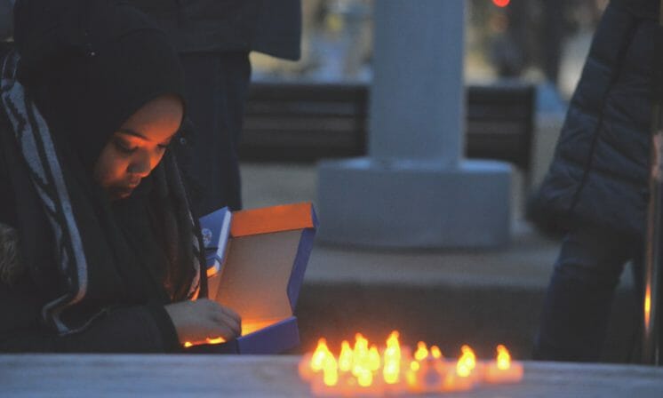 Dalhousie holds memorial for victims of Quebec City mosque massacre