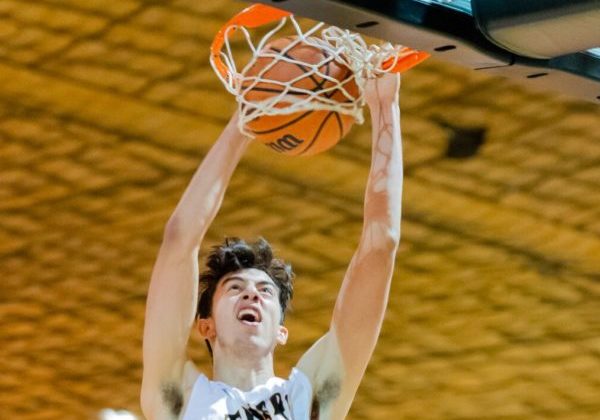 2019Dalathleticswinterbreakanalysis1_TrevorMacMillan Sascha Kappos plays forward on the men's basketball team.
