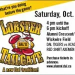 AD – Lobster Tailgate Sat Oct 1