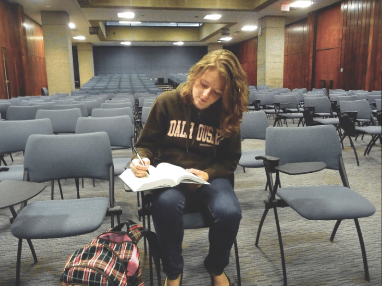4th year student. Photo by Katrina Pyne.