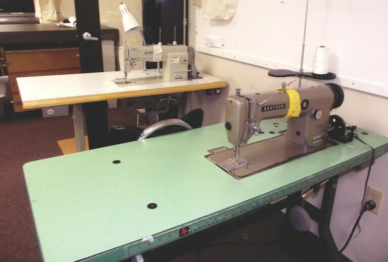 Ready, set, sew. Photo by Rose Behar.