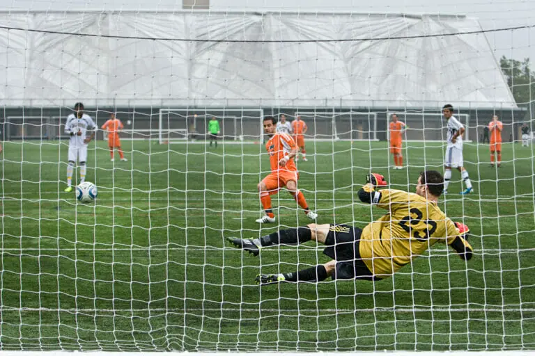 Capers score. Photo by Paul Balite.