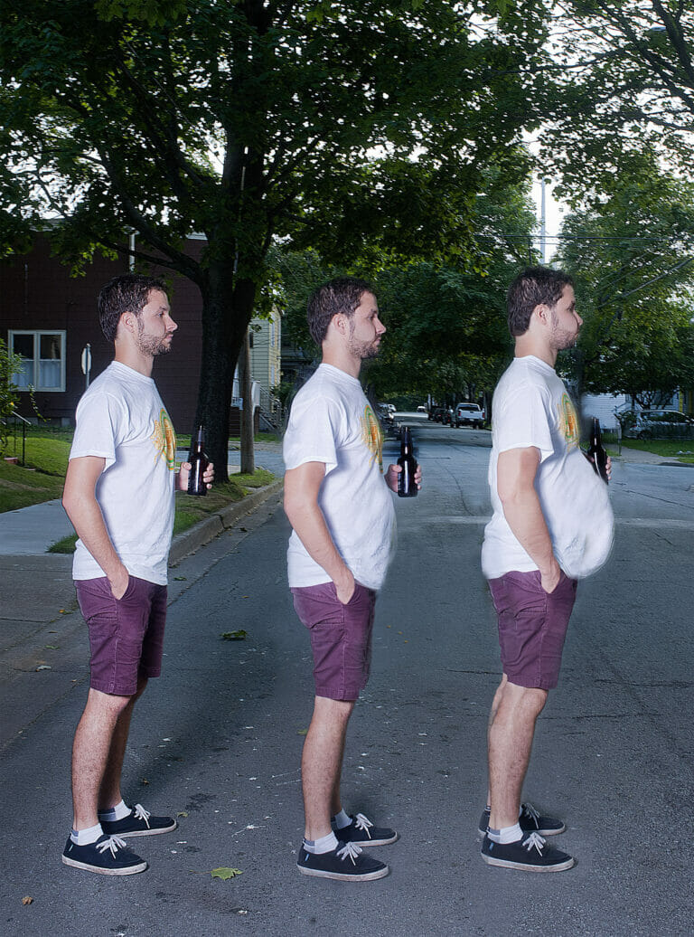Gaining the freshman 15 -- photo by Angela Gzowski