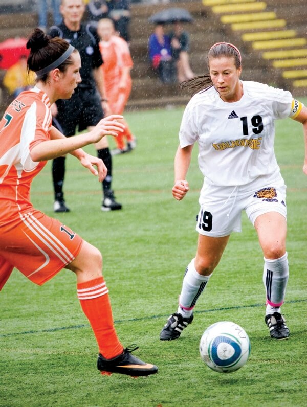 Women's soccer. Photo by Rob Grandy.