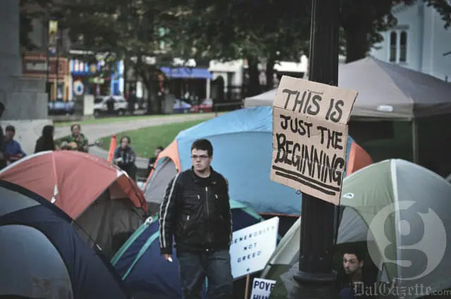 OccupyNS. Photo by Calum Agnew