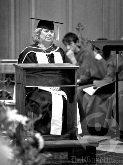 Leavitt at the installation ceremony. Photo by Pau Balite.