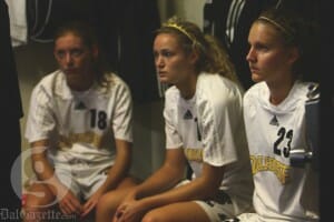 Women's soccer 1. Photo by Ian Froese