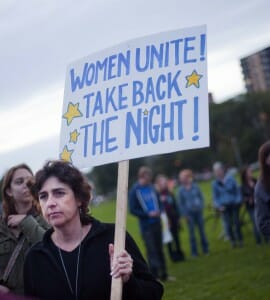 Getting the message across through media. Photo by Angela Gzowski