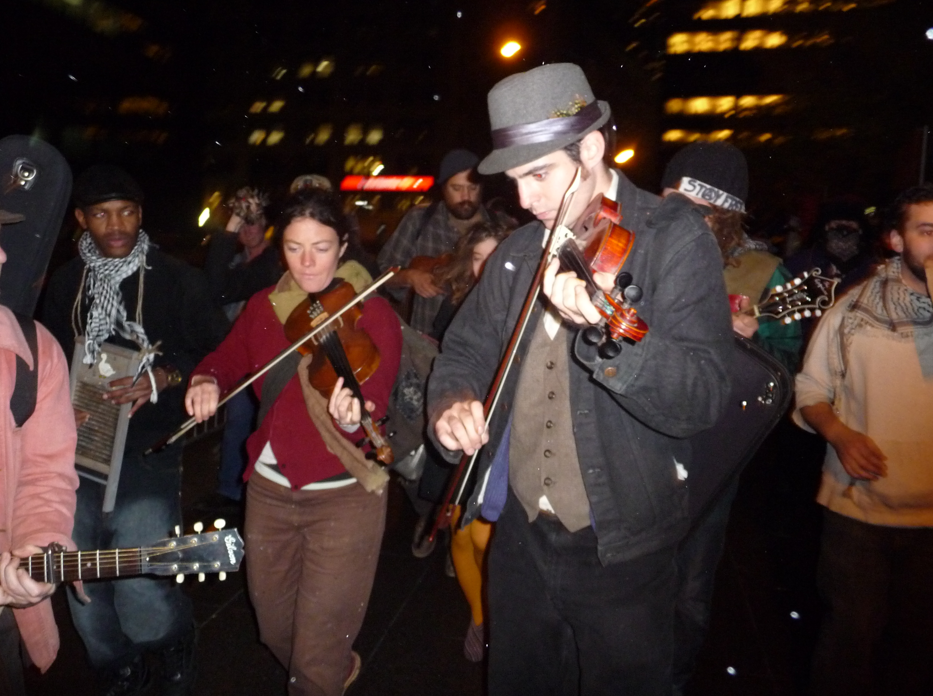 It's the sounds of a giant kitchen party going down in New York. Photo by Kat Pyne.