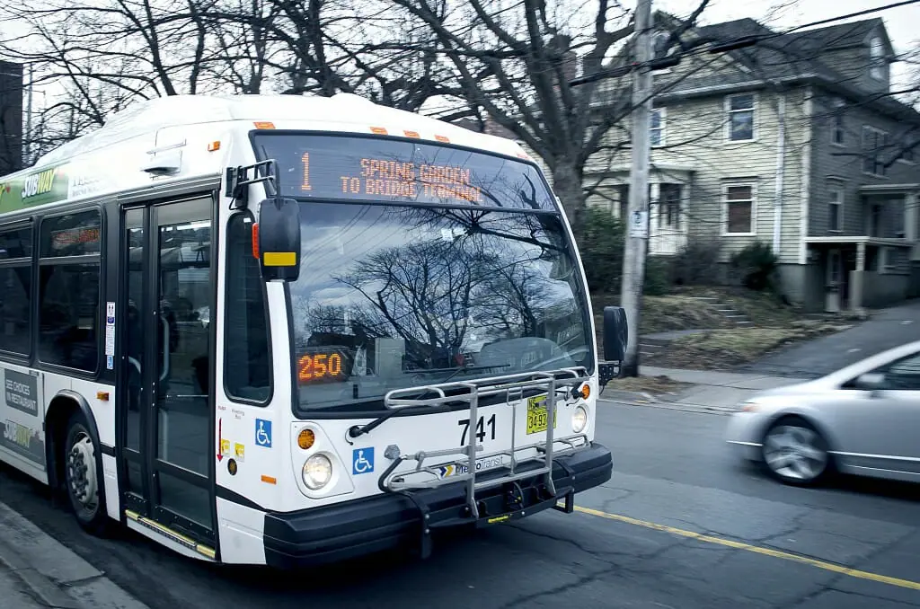 A bus in Halifax. Photo by Calum Agnew.