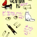 Glamour Pig by Kathryn Johnson, from Gazette issue 145-02