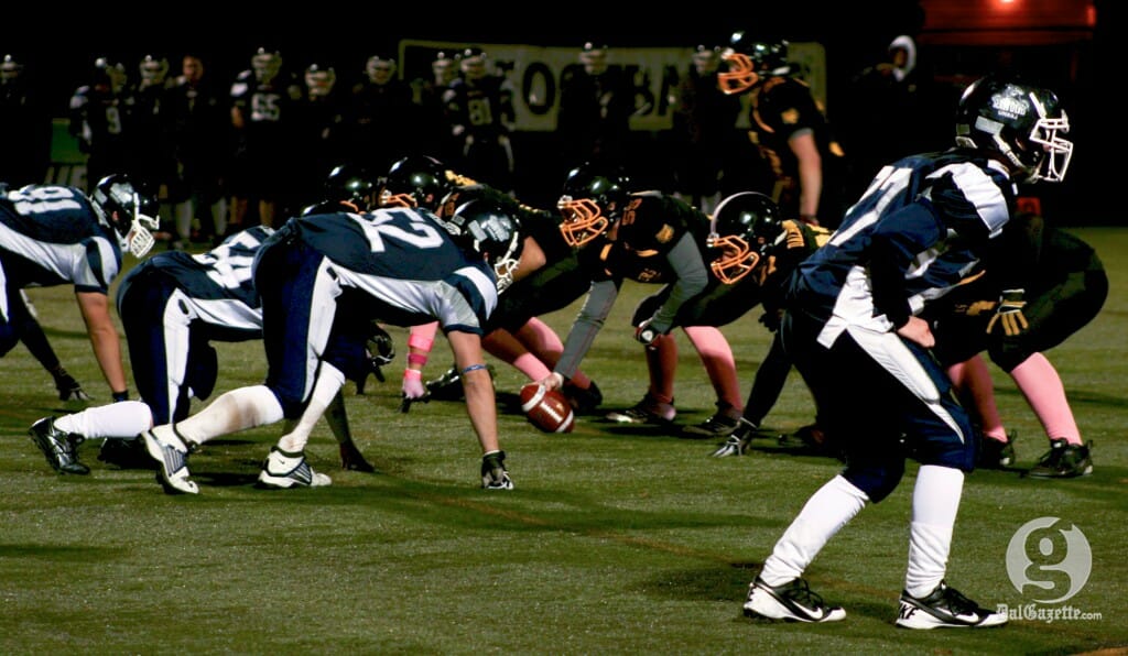 The Seawolves proved a formidable force for Dal football. (Alice Hebb photo)