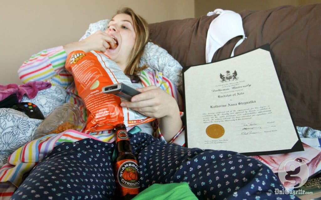 Our generation is struggling to deal with failed post-grad expectations. (Bryn Karcha photo)