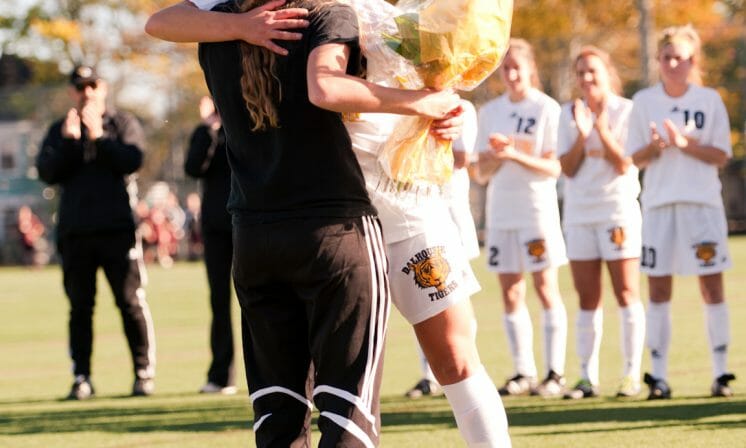Women's soccer sends off grads