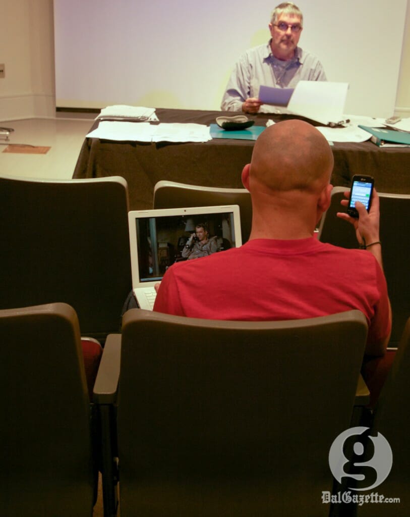 Distracting, empowering, engaging, expensive-- in the classroom, technology sets a multitude of tones. (Alice Hebb photo)