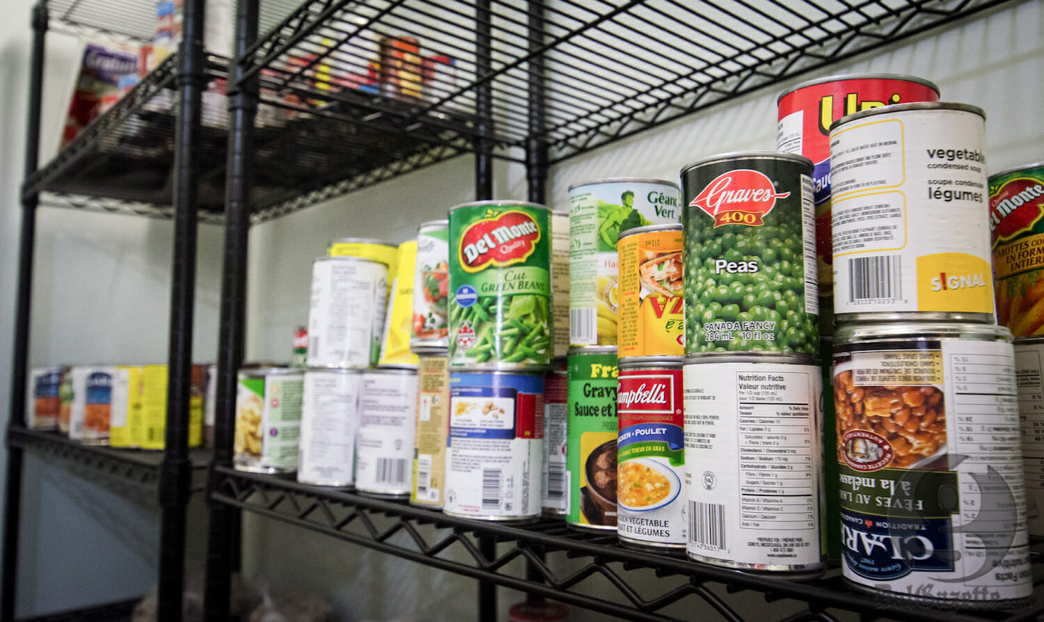 For some, the food bank is essential. (Calum Agnew photo)