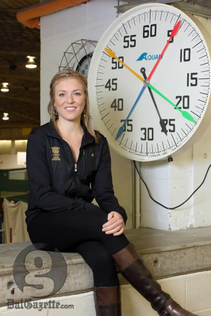 It's a run-derful life for graduating Tigers runner Holly Van Gestel. (David Munro photo)