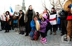 The INM rally. (Chris Parent photo)