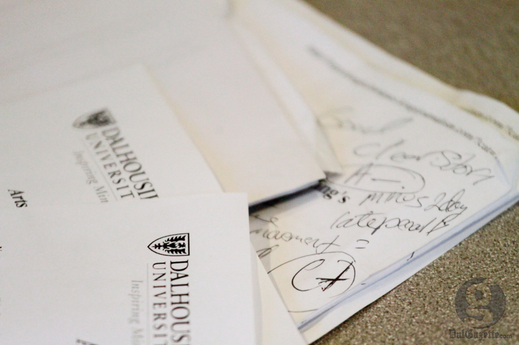 Unlike students, Dal profs face few penalties for submitting late work. (Bryn Karcha photo)