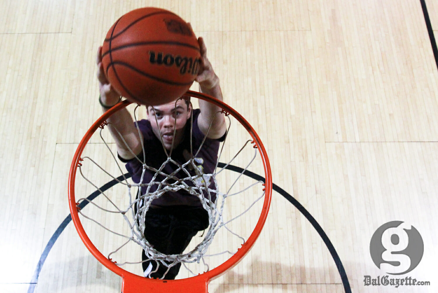 Two years after a devastating injury, Stedman has revived his basketball career at Dalhousie. (Bryn Karcha photo)