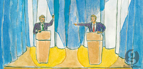 Some students are worried that societies may become too politicized (Illustration by Kathryn Johnson)