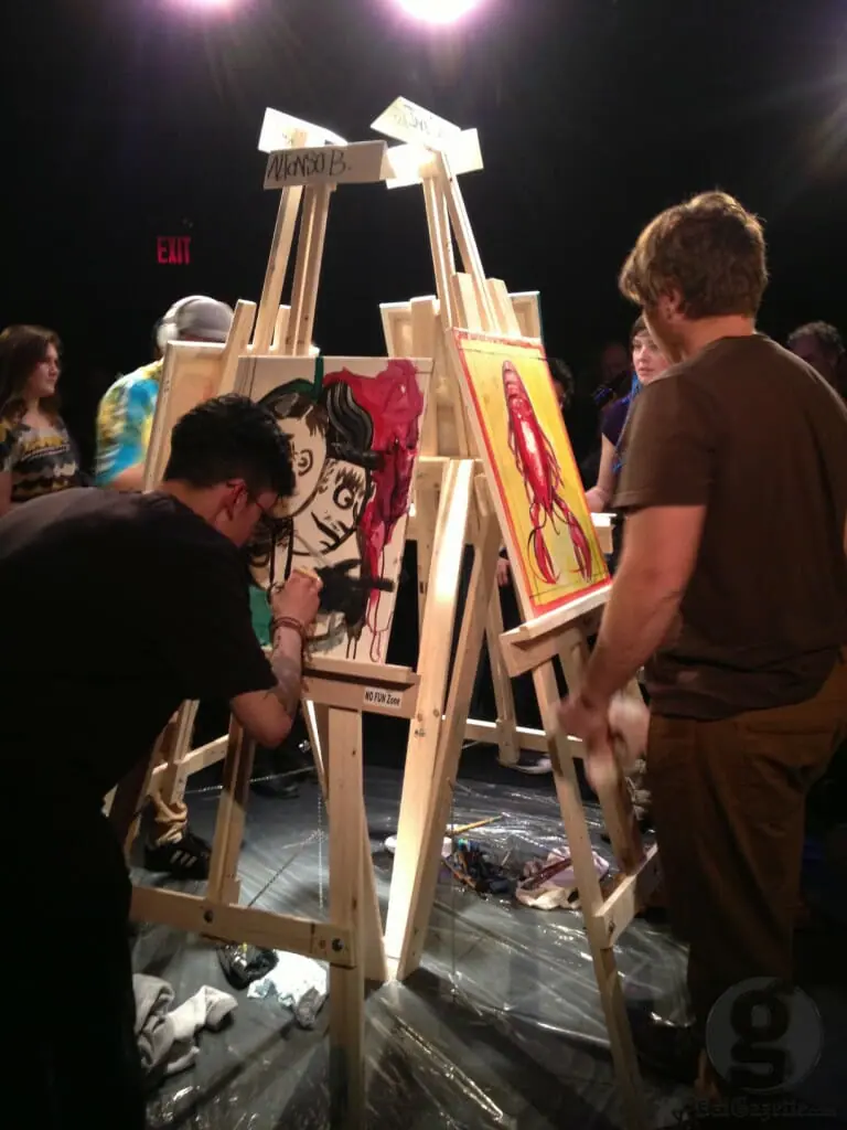Easel freestyles. (Photo supplied)
