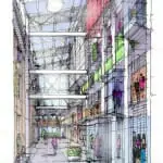 The IDEA building (Master Plan image via IBI Group)