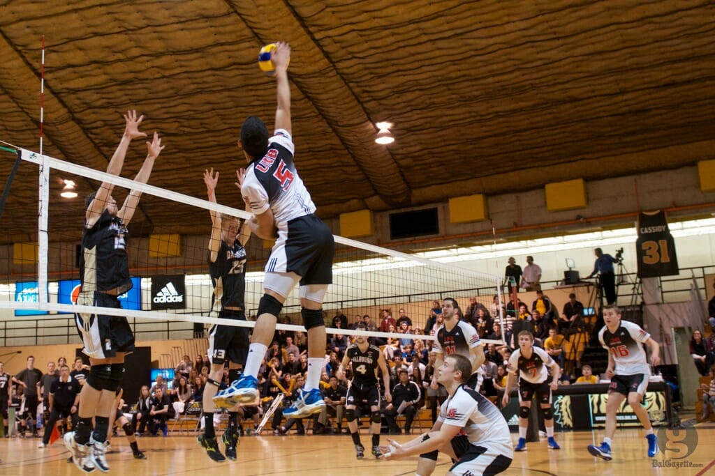 Two-time AUS player of the year Julio Fernandez was one of UNB's biggest threats. (Photo by Juliano Franz)