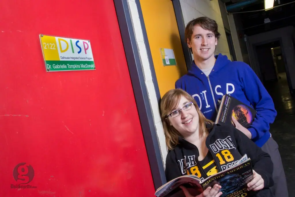 Randi Sullivan and Callum Mireault are DISP alumni. (David Munro photo)
